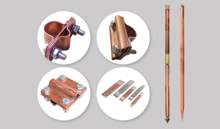 Steel Constructions & Earthing Materials